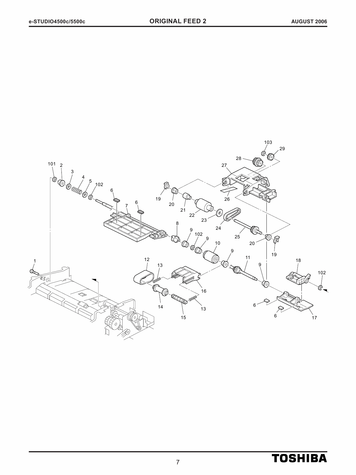 TOSHIBA e-STUDIO 4500C 5500C Parts Manual-4